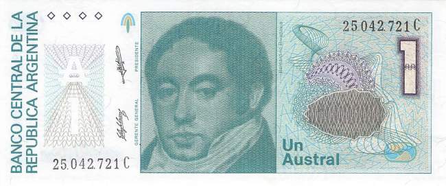 Argentinien p323b2 C 1 Austral 1985